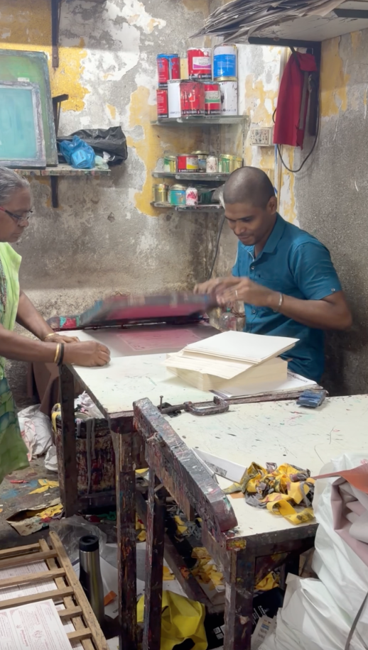 Laxmi and Mani work in tandem