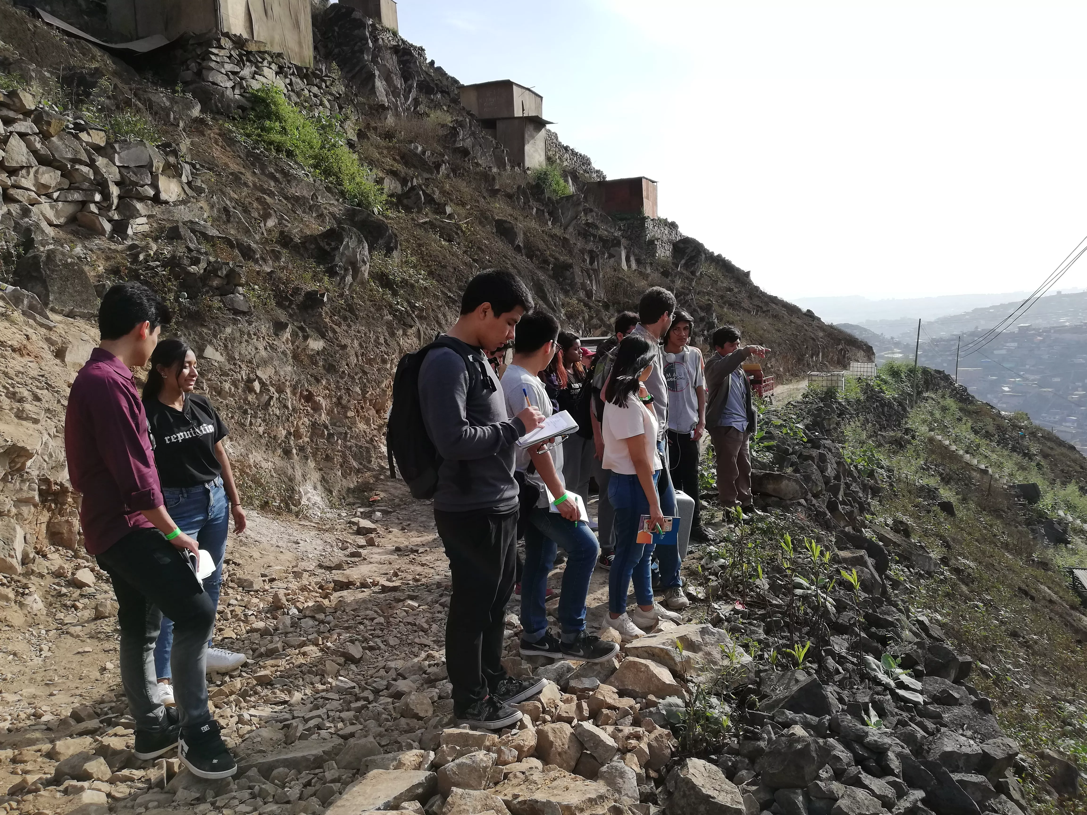 Recorrido en el Barrio