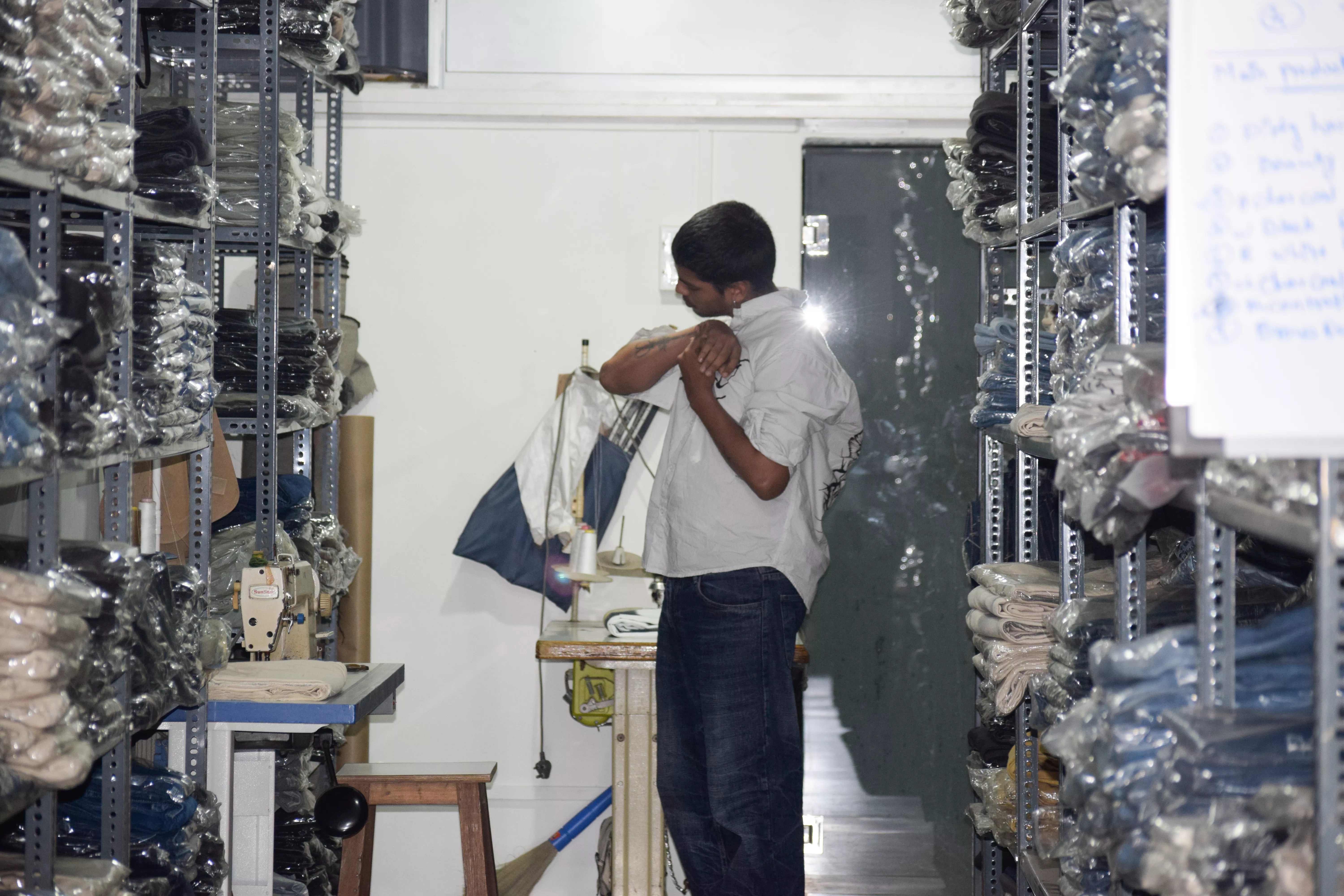 DFC's Warehouse, which becomes their space for experiments