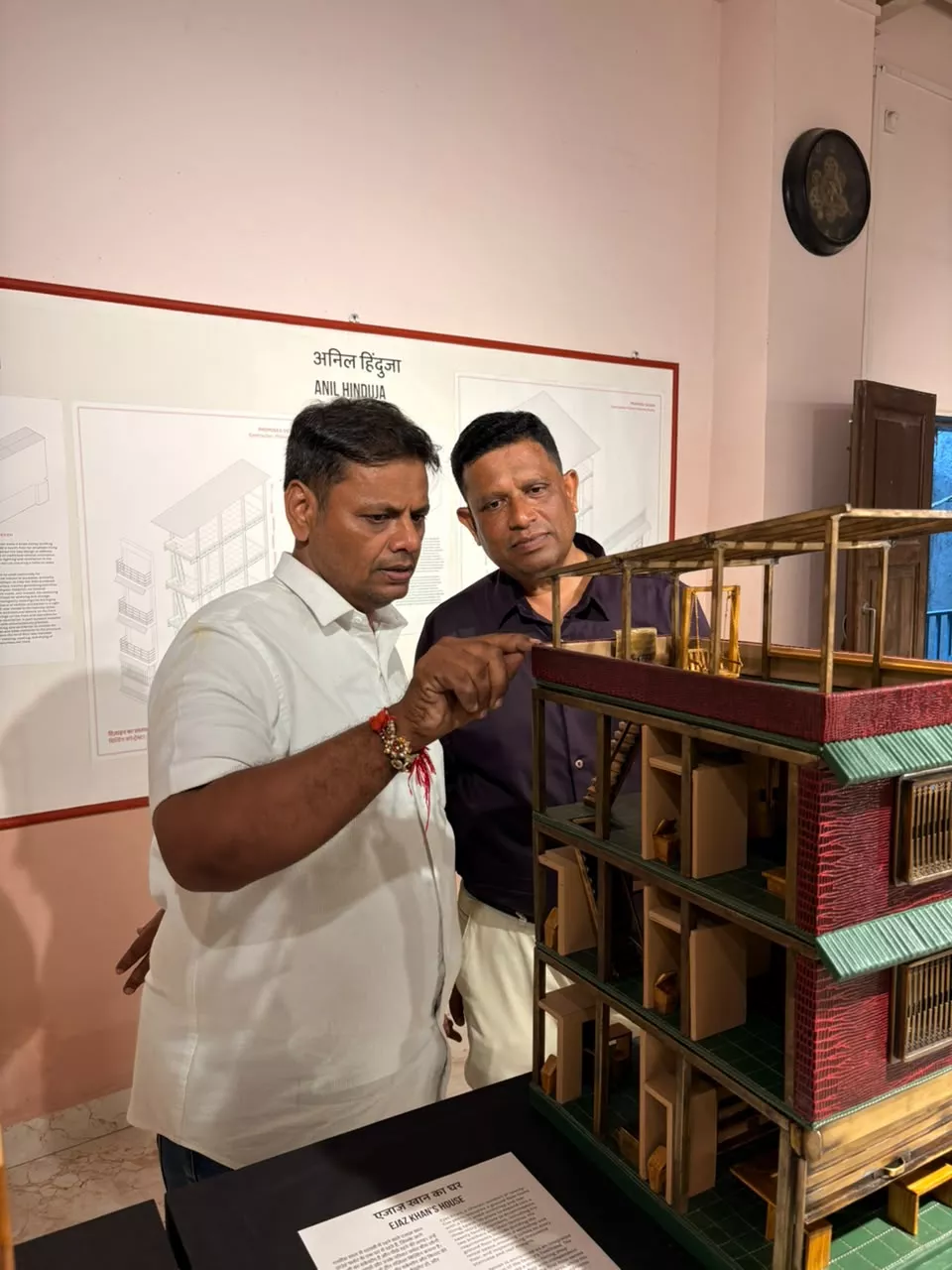 Kundan Bhai with urbz team member, Bharat