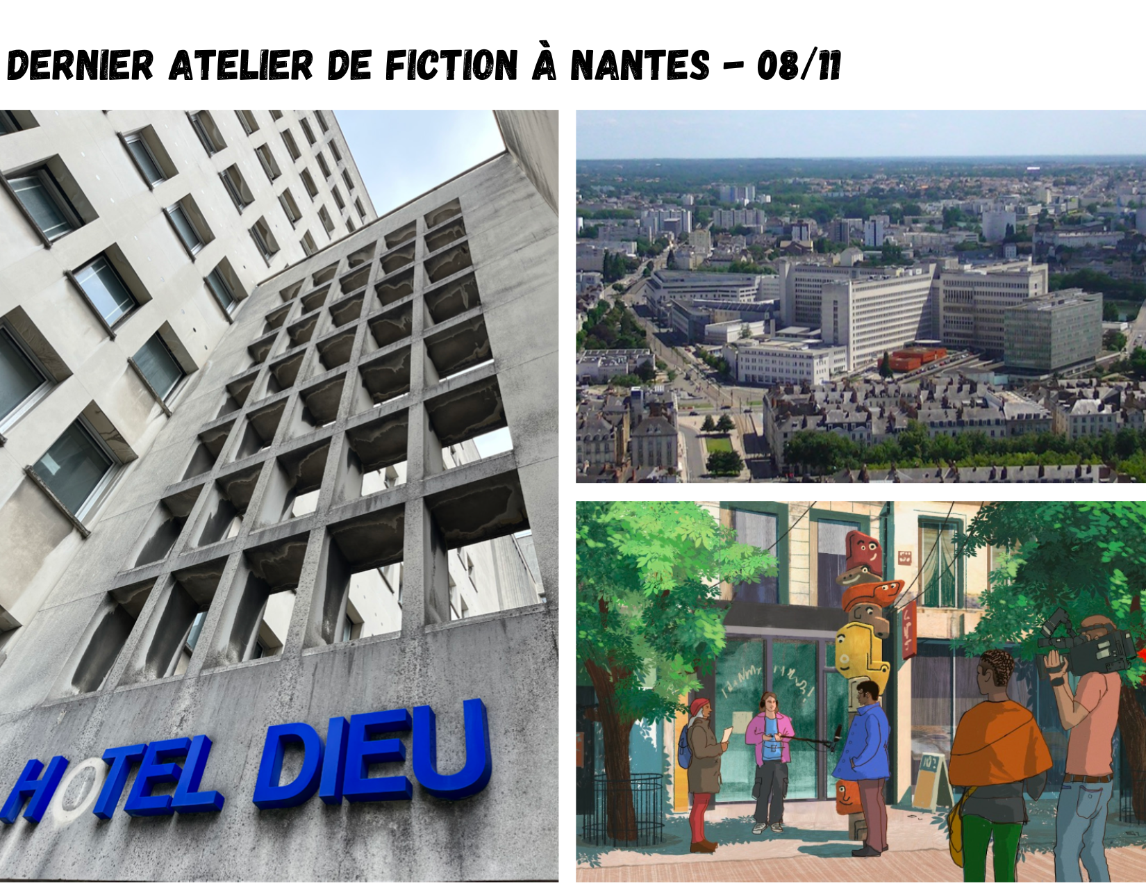 Site de l'Hôtel-Dieu à Nantes