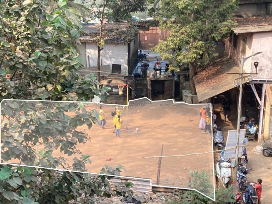 Open Spaces Around The Chawl