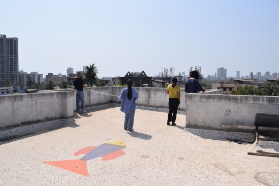 Checking out terraces to install solar panels