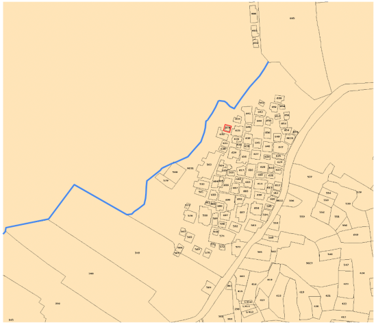 Laughton Survey, 1865-1872 (Waterline in blue, Customs house in red)