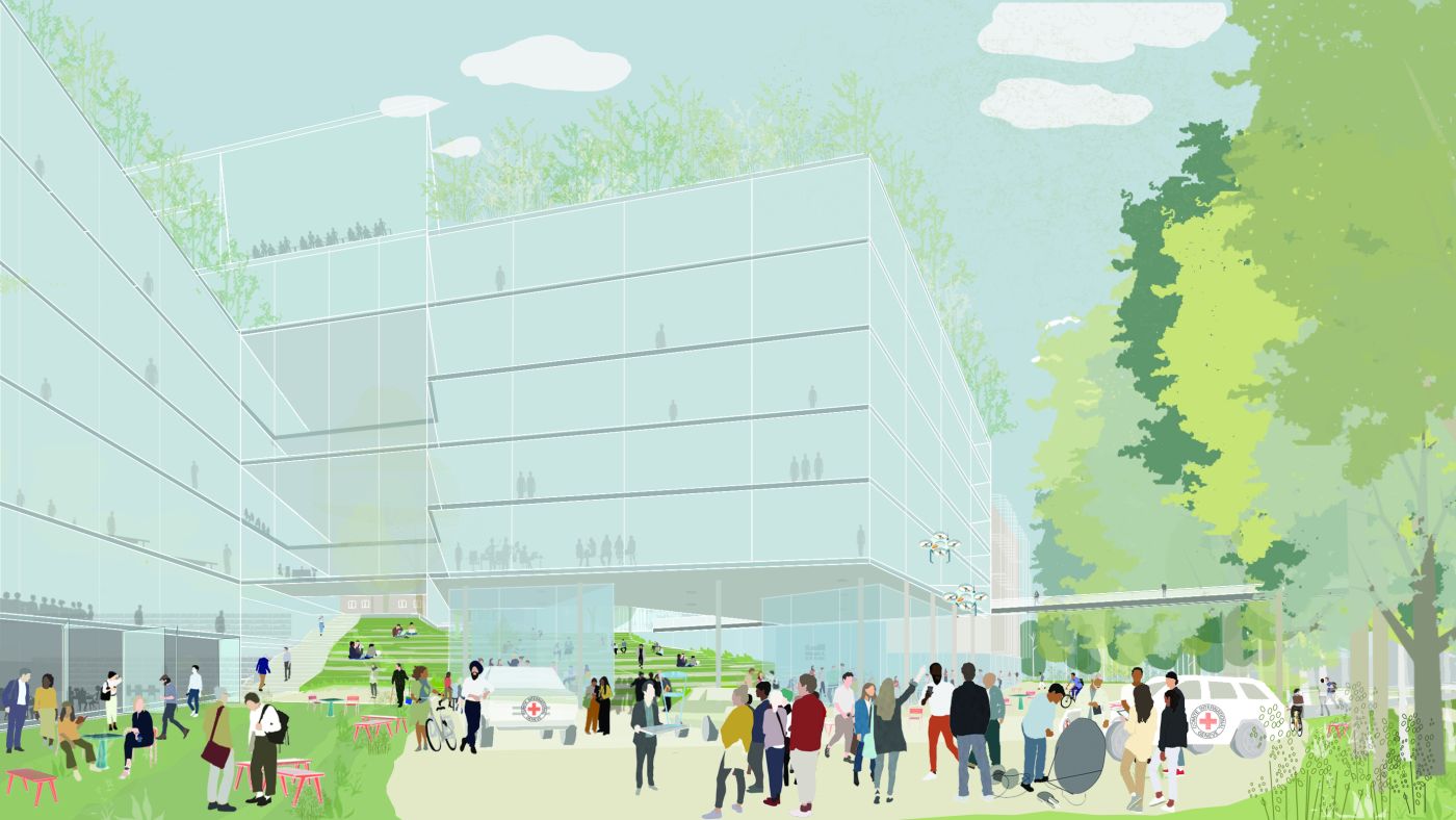 illustration of the proposed campus