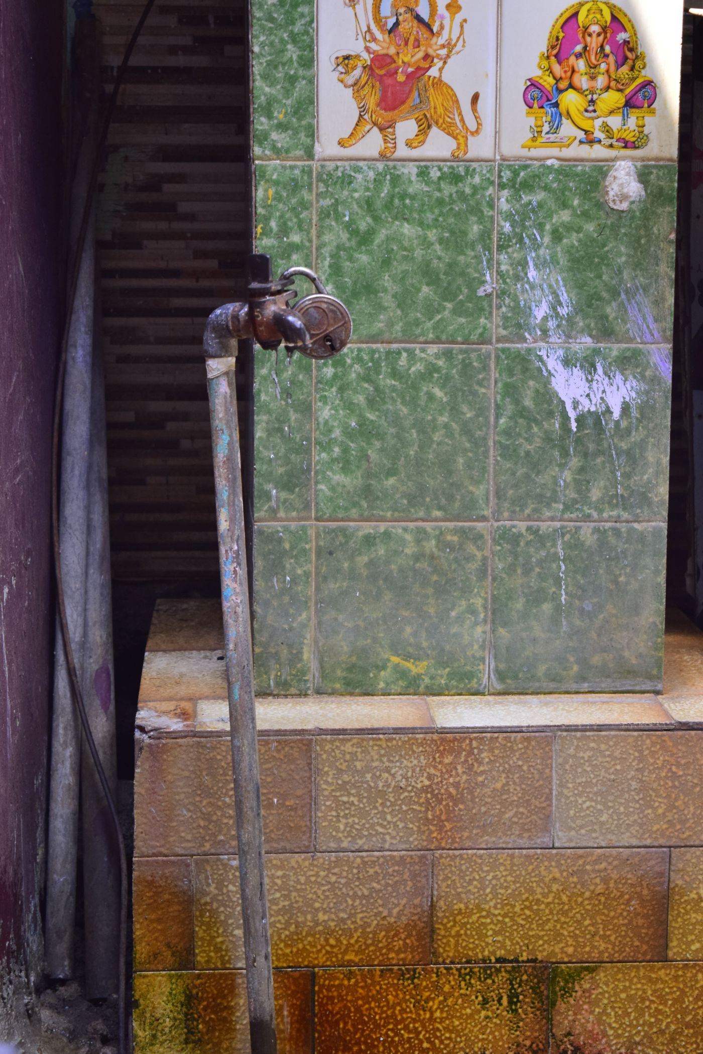 Locked and leaky taps