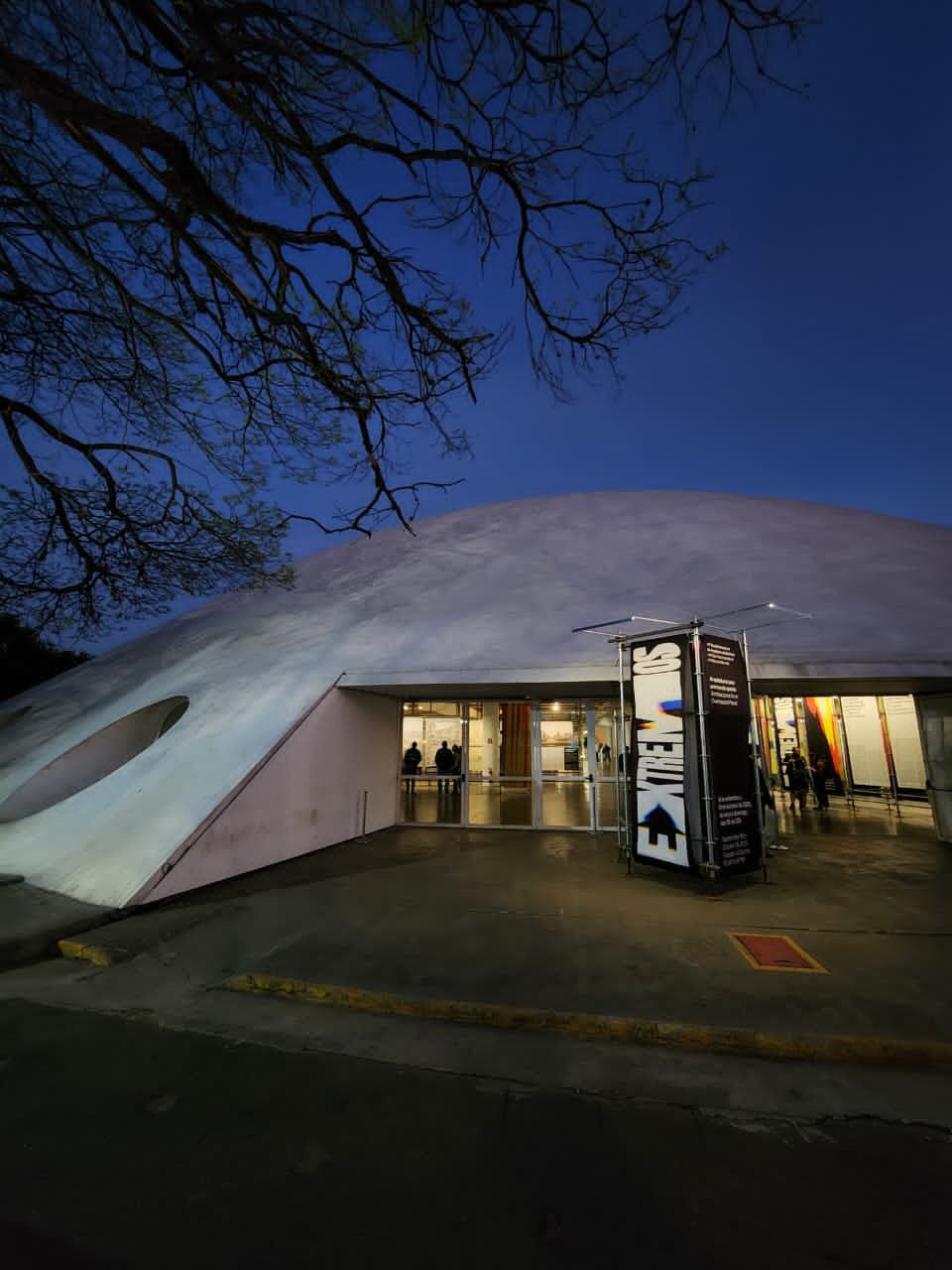 The Oca Pavillion, home to the exhibits