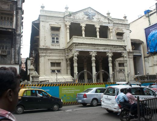Parsi fire temple on JSS Road - in the "Black City" 