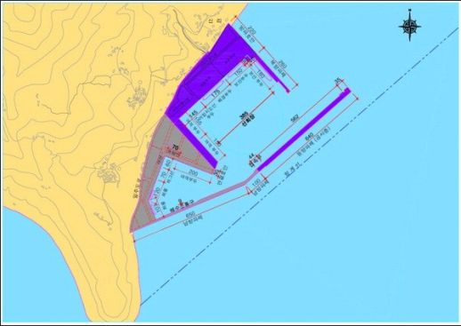 The new port and airport of Ulleung island will be located on the coast of Sadong-ri (Jangheung village) to improve the accessibility to the island by Ulleng-gun. Ulleung-port is under construction and set to complete in 2019. Ulleung-airport is supposed to be completed by 2022, however it has been delayed because of the difficultiy to obtain materials for its construction.