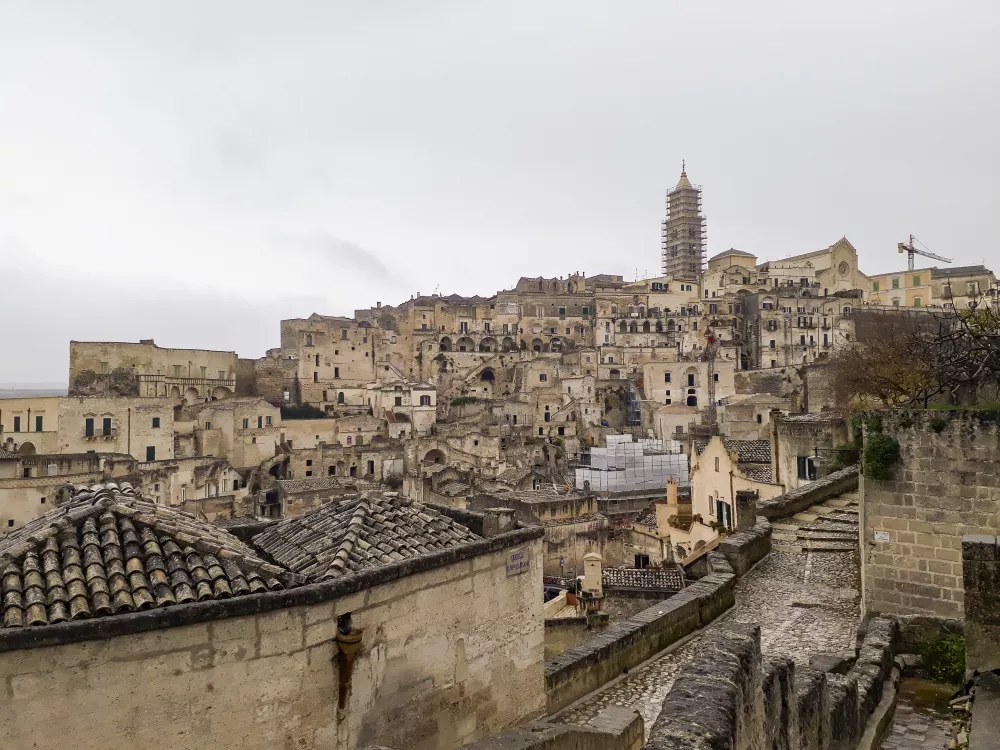 Matera, in the Basilicata region of Italy. Photo by Giona Mottura. 
