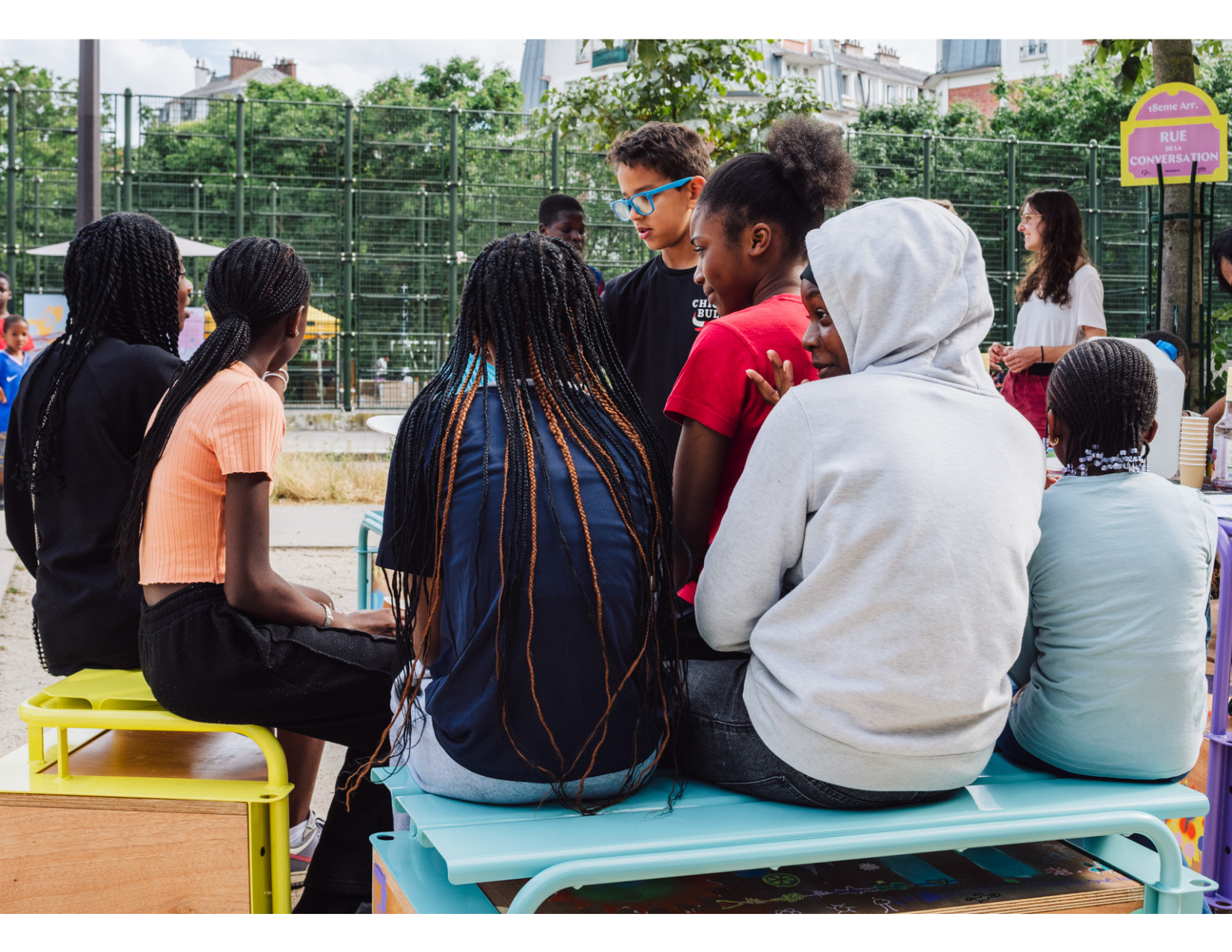 ©Arthur Crestani, Rue de la Conversation. Juillet 2024.